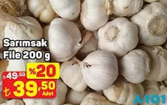 SARIMSAK FİLE 200 G fiyat ve kampanya bilgisi